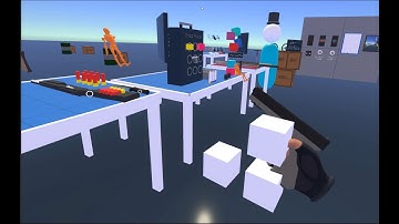 Unity Game Engine Half-life Alyx Style Weapon Wheel Tutorial Using VRIF Part 1