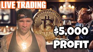 LIVE Trading! - $5,000 PROFIT $350k Trade