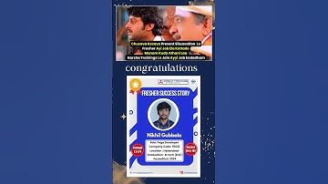 Success Story No 189 of a Harsha Trainings Student
