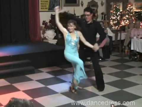 dancedress.com Fashion Show Part 2 - Elizabeth McGee and Peter Maranan - Hustle