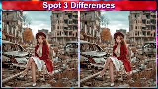 Spot The Difference Game Vol.2205 Nina Featured Find The Differences 4K