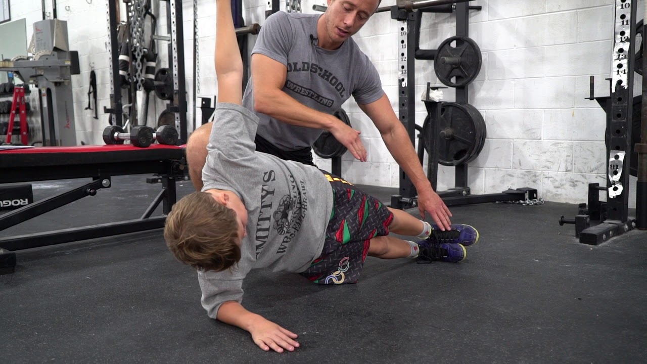 Youth Wrestling Strength & Conditioning side plank YouTube