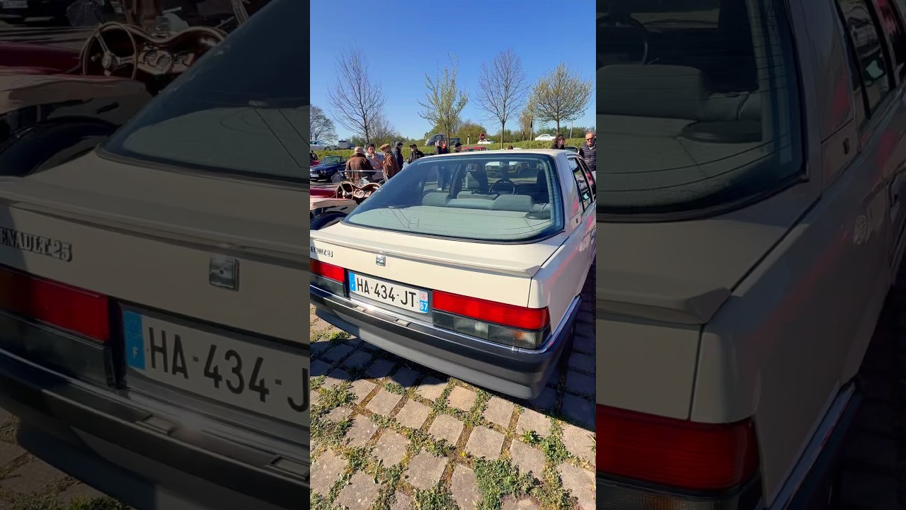La voiture de ministre des années 80 ?! La Renault 25 fait son show !🇫🇷 