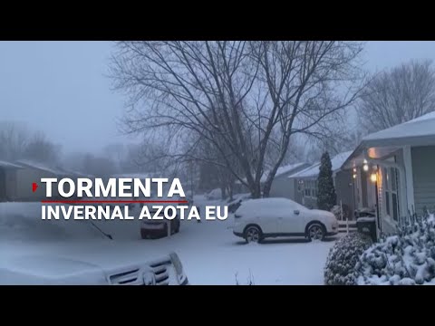 Estados Unidos SE CONGELA | Tormenta invernal afecta a 110 millones de personas