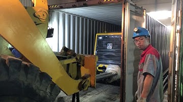 Loading container, XCMG ZL50GN front end loader