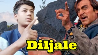 Diljale (1996) best dialogue | Ajay Devgan | Amrish Puri | diljale spoof best dialogue scene