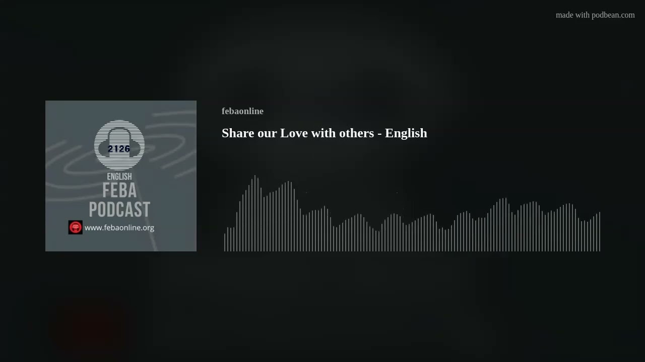 Share our Love with others   English