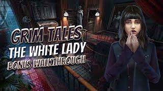 Grim Tales 13 The White Lady Bonus Walkthrough Big Fish Adventure Games 1080 HD Gamzilla