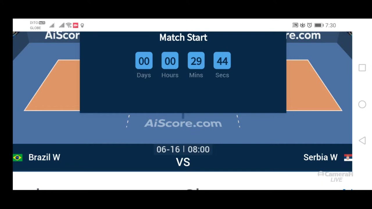 VNL 2023 Live Today Brazil vs Serbia Womens Volleyball Nations League Live Scoreboard