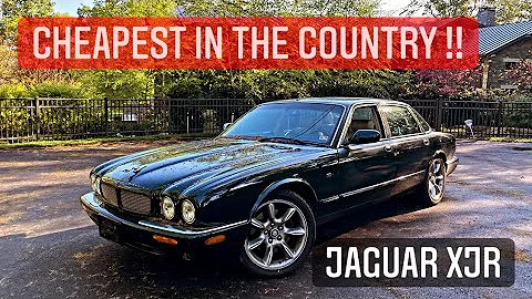 I Bought The Cheapest RUNNING Jaguar XJR In The Country - Ands It's Perfectly Terrible! (2003 XJR)