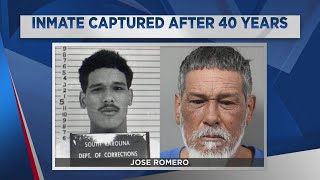 Escaped SC inmate captured after 40 years on the run