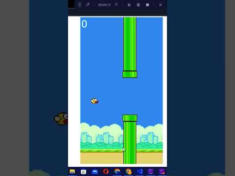 how to make flappy bird in python hindi short youtubeshorts shortsfeed