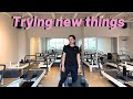 Vlog - Pilates, Flower market, new coffee table, Toronto's best gelato etc