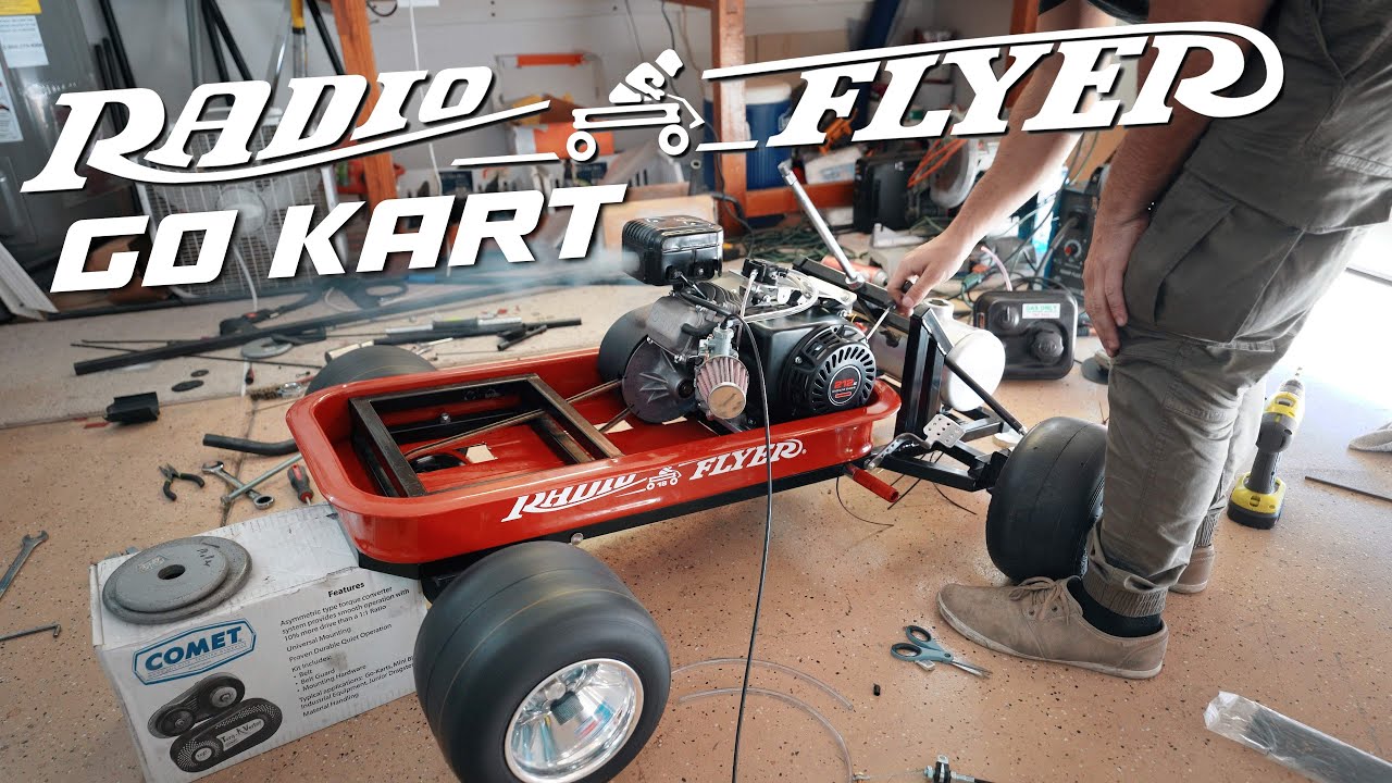 RADIO FLYER GO KART BUILD VIDEO YouTube