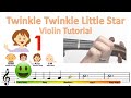 Learn Twinkle Twinkle Little Star on the violin • Notes & finger pattern tutorial • HTP.TV