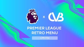 Vcbjh | Premier League Retro Menu Mod | PES 2017