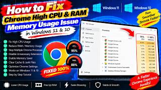 How to Fix Google Chrome High CPU & RAM Memory Usage Issue in Task Manager in Windows 11 & 10