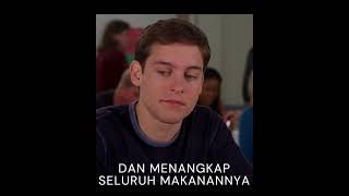 Tahukah kamu dalam Film Spiderman Adegan saat peter menangkap makanan MJ adalah asli tanpa CGI
