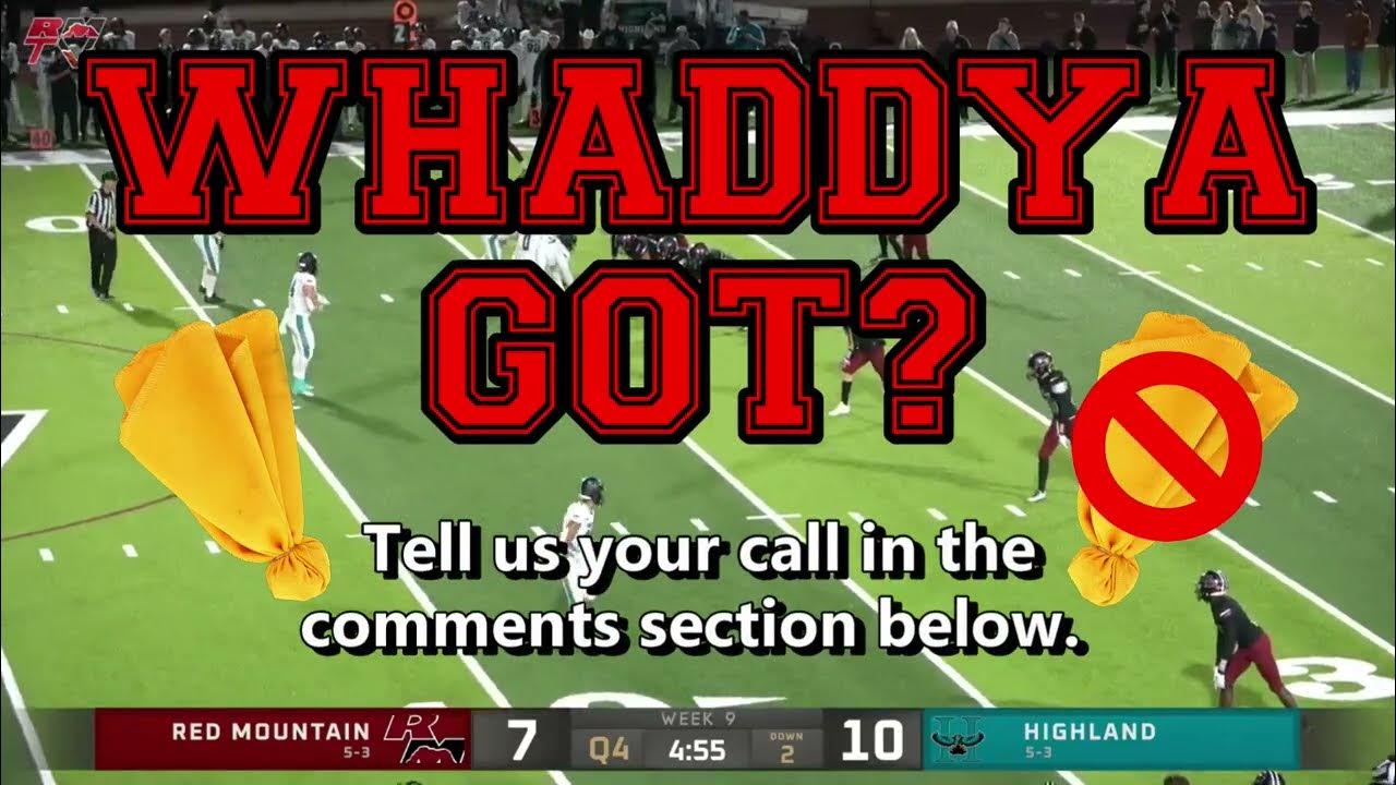 Do High School Football Refs Throw One Too Many Personal Foul Flags