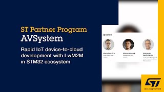 Rapid IoT device to cloud development with LwM2M in STM32 ecosystem