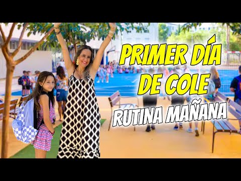 PRIMER DIA DE COLEGIO DE MARTINA ✏️📚 RUTINA de mañana VUELTA A CLASES