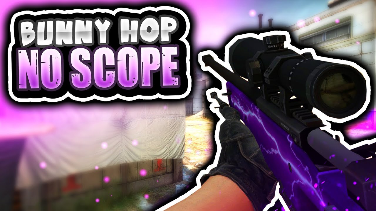 BUNNY HOP NO SCOPE (CS GO Funny Moments in Competitive) - YouTube