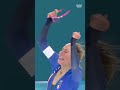 She's a double Olympic champion! #WinterOlympics #MilanoCortina2026 #AthletesForGood #Athlete365