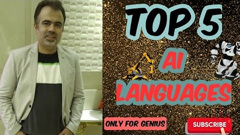 Top five Artificial Intelligence Languages| Learn in 5 MIN