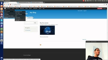 شرح بالعربي Create Simple Blog With Drupal Part 1
