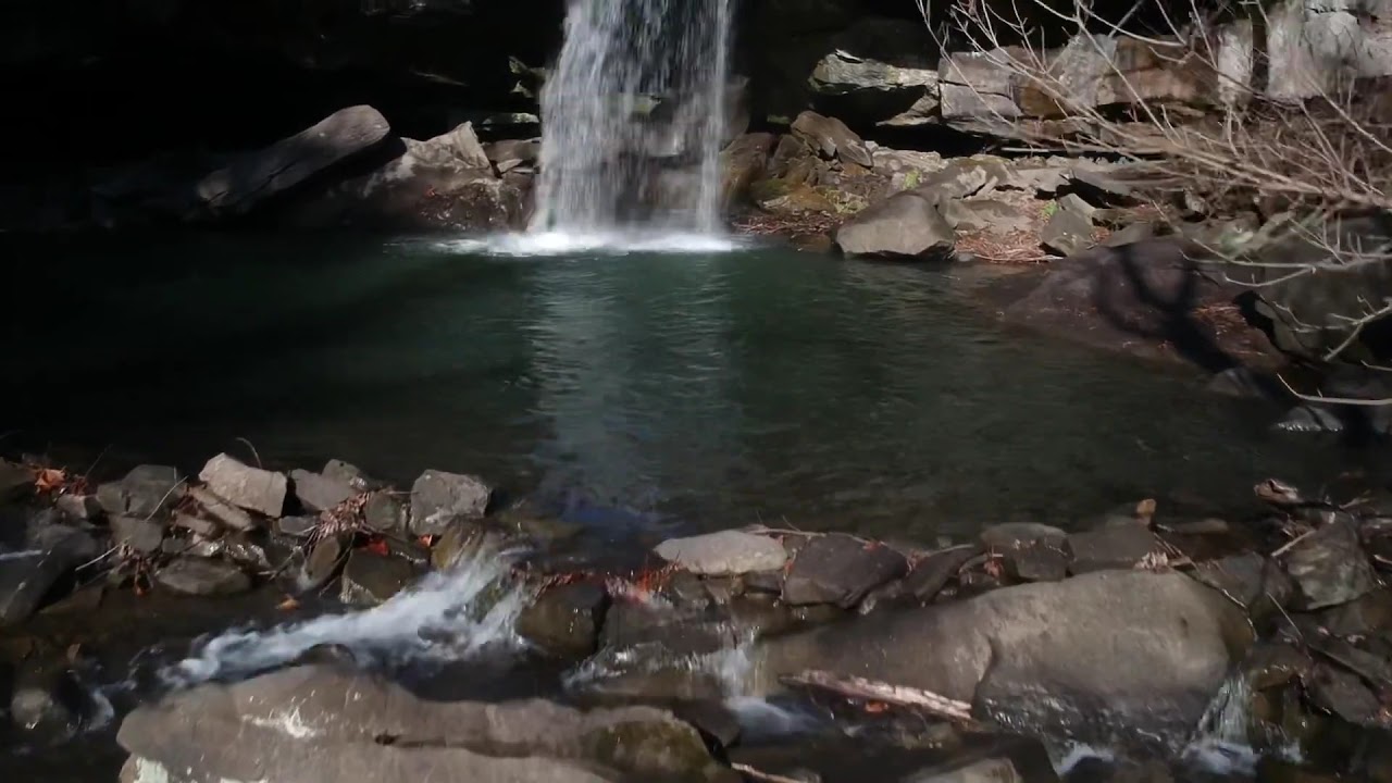 DJI Spark waterfall