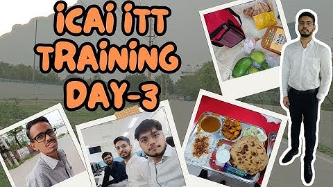 DAY-3🤩||📚ICAI ITT TRAINING 📚||DAILY ROUTINE⏳||DAILY VLOGGING☺️|| #family  #ittraining #icai #study