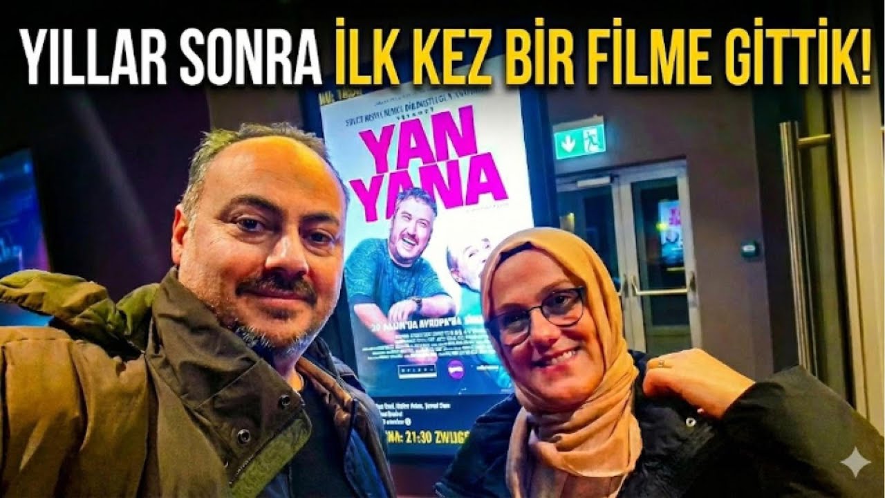 YILLAR SONRA İLK KEZ! 😱 Hollanda'da Çocuksuz Sinema Kaçamağı #yanyana #günaydınhollanda