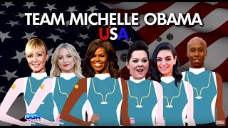 MICHELLE OBAMA TO LEAD TEAM USA TO VICTORY IN DODGEBALL TOURNAMENT