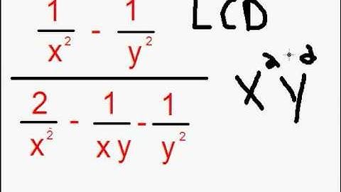 Simplify Complex Rational Expressions