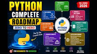 Python Programming Complete Roadmap 2026 | Beginner to Advanced | BCA, BSc, MCA, Job Seekers