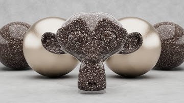 CREATE A PROCEDURAL POLISHED GRANITE MATERIAL IN BLENDER 4