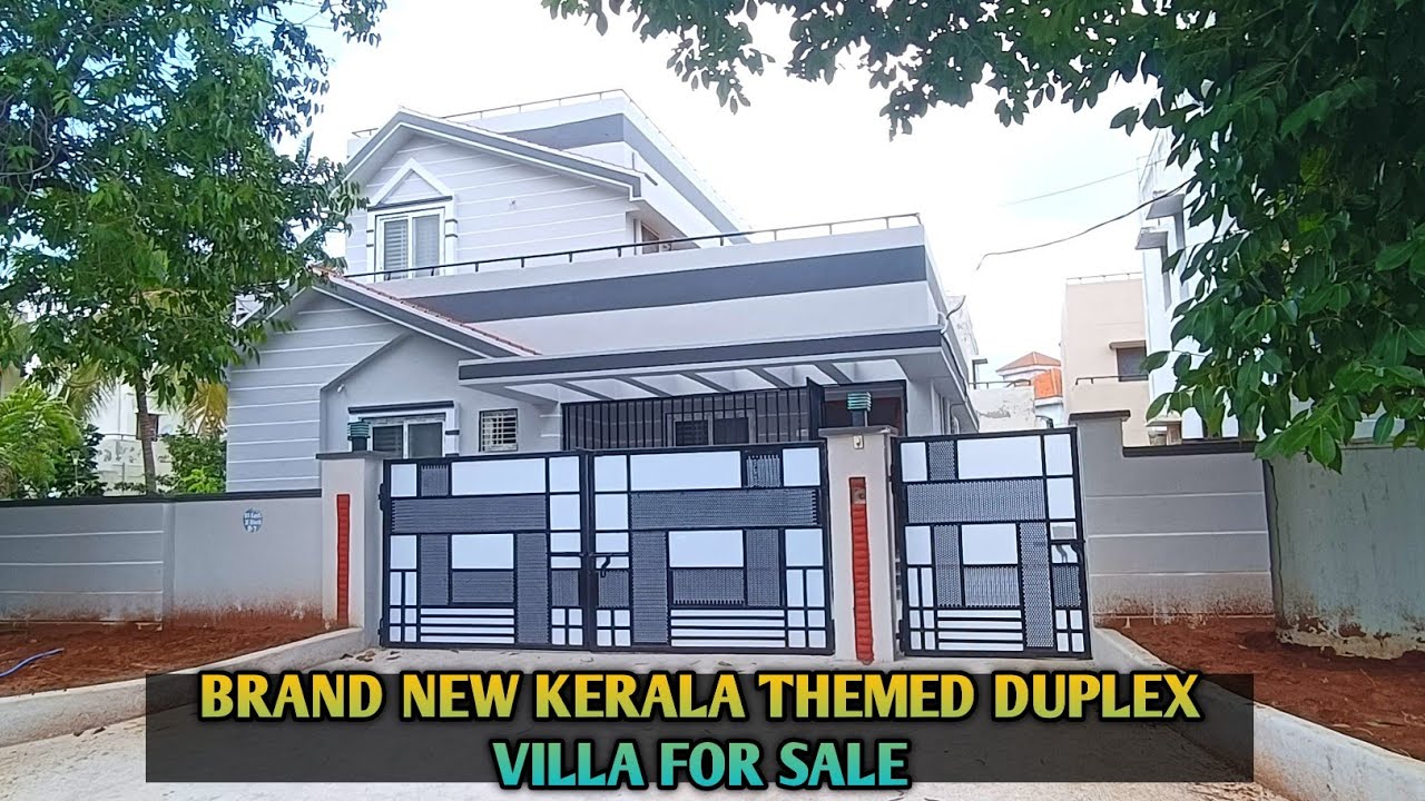 DUPLEX VILLA FOR SALE || KERALA THEMED || EAST FACING || KURNOOL || @ShivaChamiraju