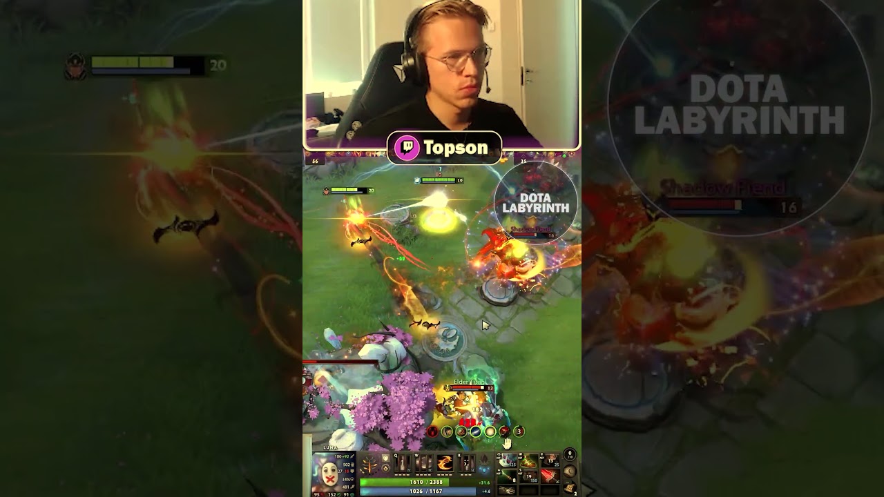 Topson Did This Extremely High Risk Move and it led to THIS in Dota 2 