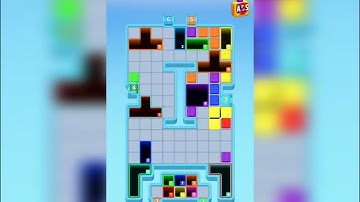 Drop Block out level 41 Walkthrough Solution Gameplay 