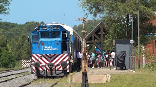 Una G22 al RESCATE del CAF 593 del Tren a PINAMAR!