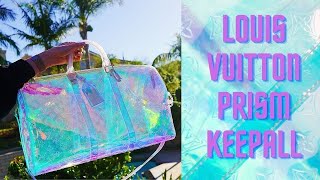 Keepall prism weekend bag Louis Vuitton Other in Plastic - 7257441