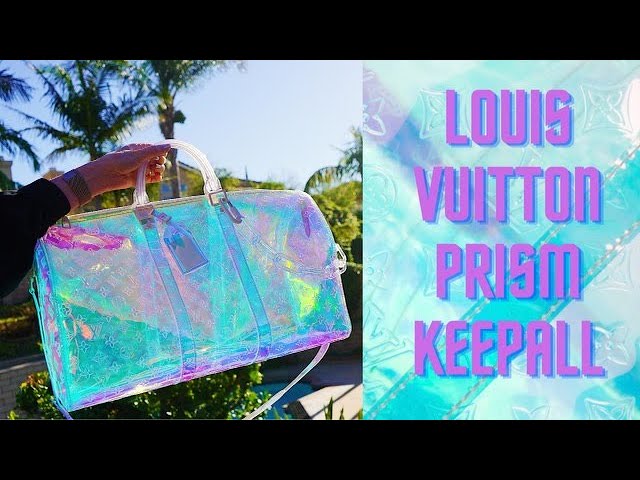 FAKE LOUIS VUITTON Prism Keepall Duffle Bag 