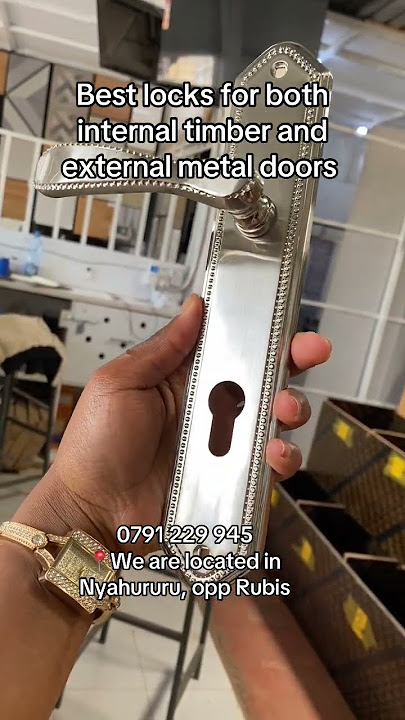 Whether it’s your front door or office, cylinder locks are strong, and backed by a 5-year warranty.