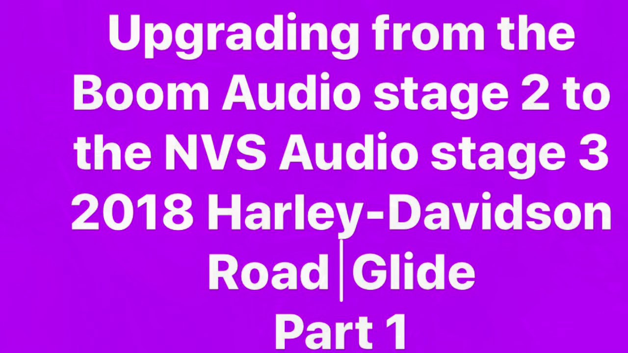 Upgrading from the Boom Audio stage 2 to the NVS Audio stage 3 Part 1