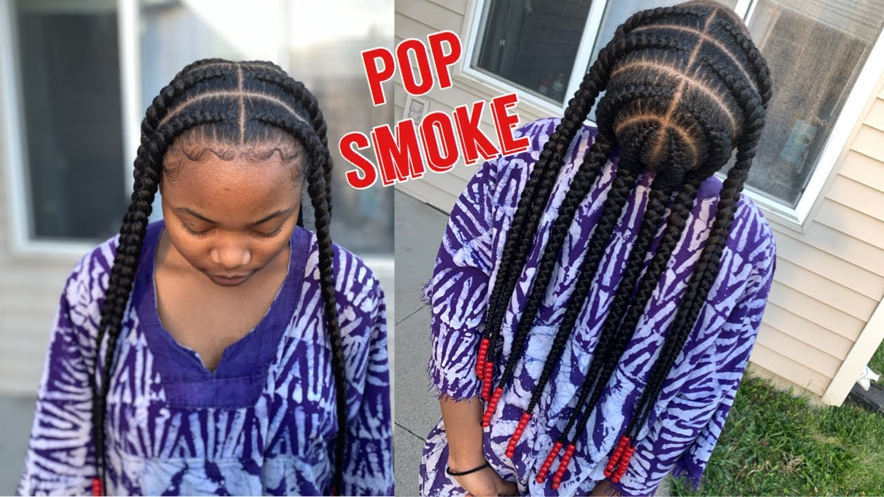 Featured image of post The Best 10 Pop Smoke Braids With Beads Front And Back