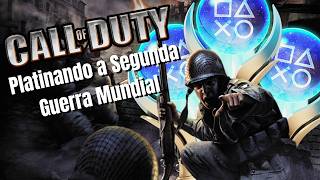 🔴CALL OF DUTY CLASSIC PS3 - PLATINANDO A SEGUNDA GUERRA MUNDIAL 🔴