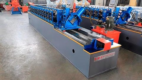 High Speed C Purlin Machine