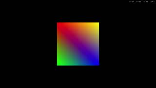Multi-Colored Rectangle - OpenGL - Windows