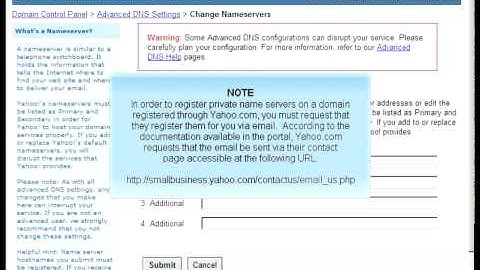 Yahoo.com Changing name servers by Host4Go Tutorials