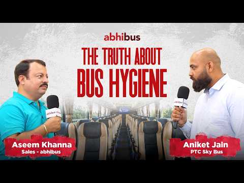 The Truth about Bus Hygiene | | PTC Sky Bus Owner Aniket Jain